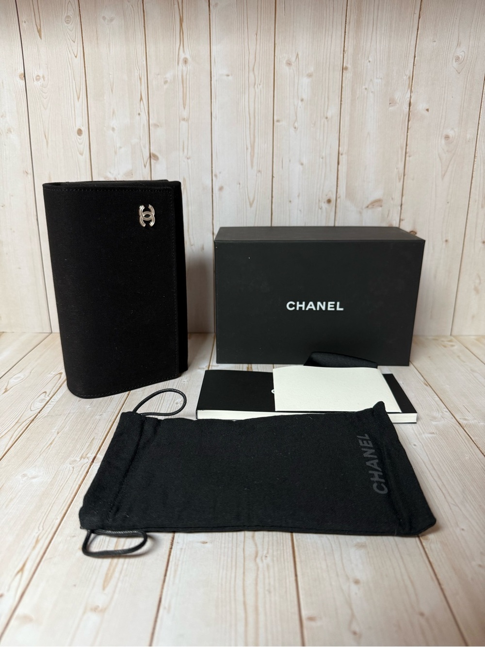 CHANEL Sunglasses Case Black